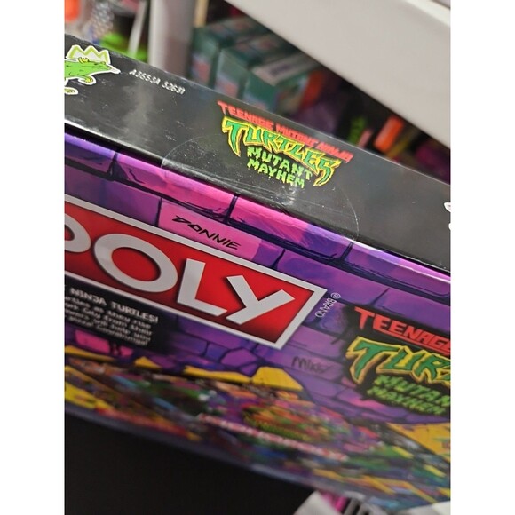 Teenage Mutant Ninja Turtles TMNT Monopoly: Mutant Mayhem Edition NIB - Picture 3 of 4